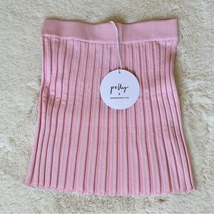 Princess Polly Pink Pleated Pencil Skirt